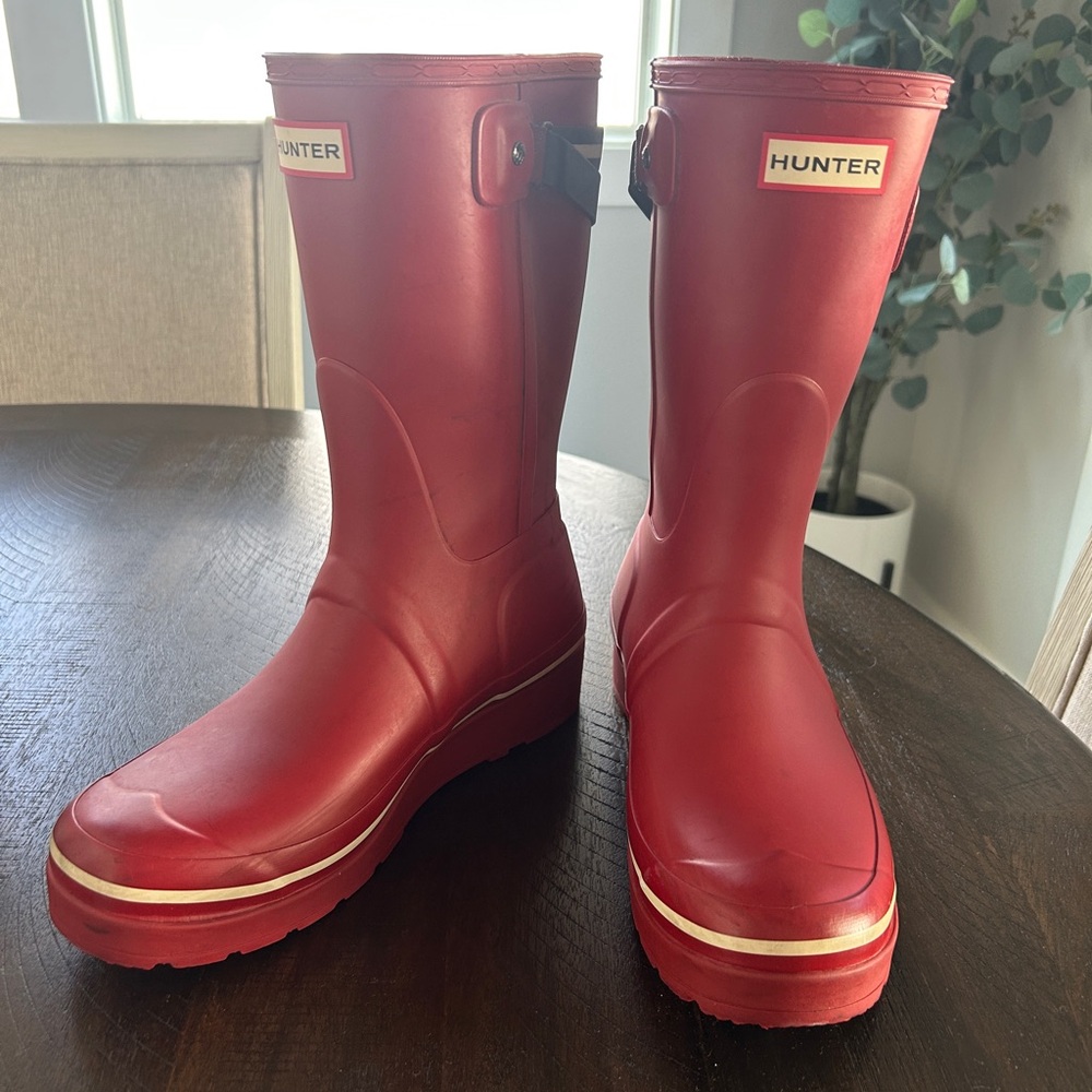 Hunter Classic Red Waterproof Boots